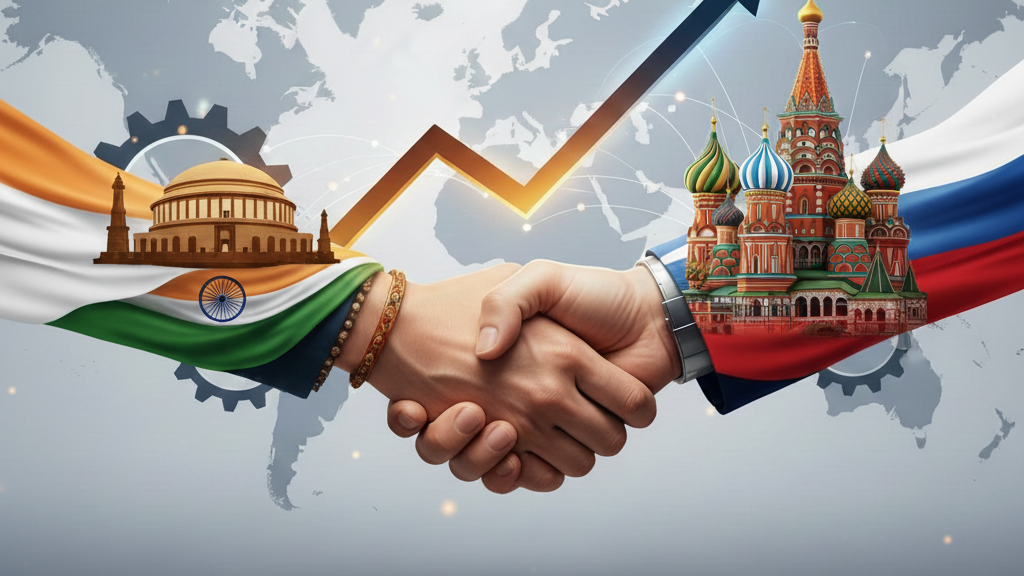 India and Russia to Continue Efforts to Boost Trade in National Currencies