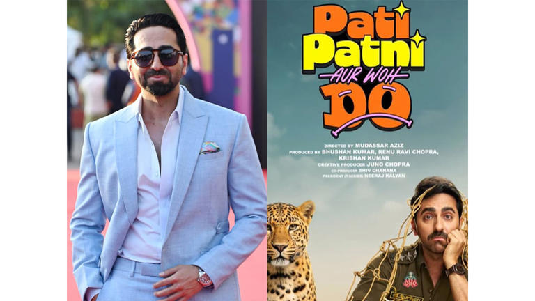 ‘पति पत्नी और वो 2’ की धीमी शुरुआत: आयुष्मान खुराना की फिल्म ने पहले दिन किया औसत कारोबार