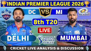 Mumbai Indians vs Delhi Capitals, 8th ...