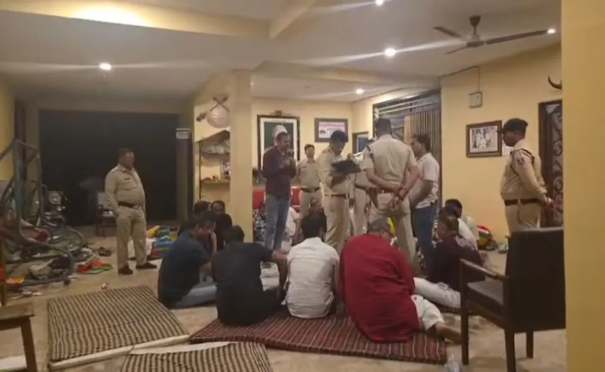 जयपुर में हाई-प्रोफाइल कैसीनो रेड: फार्महाउस पर छापा, 20 लोग गिरफ्तार