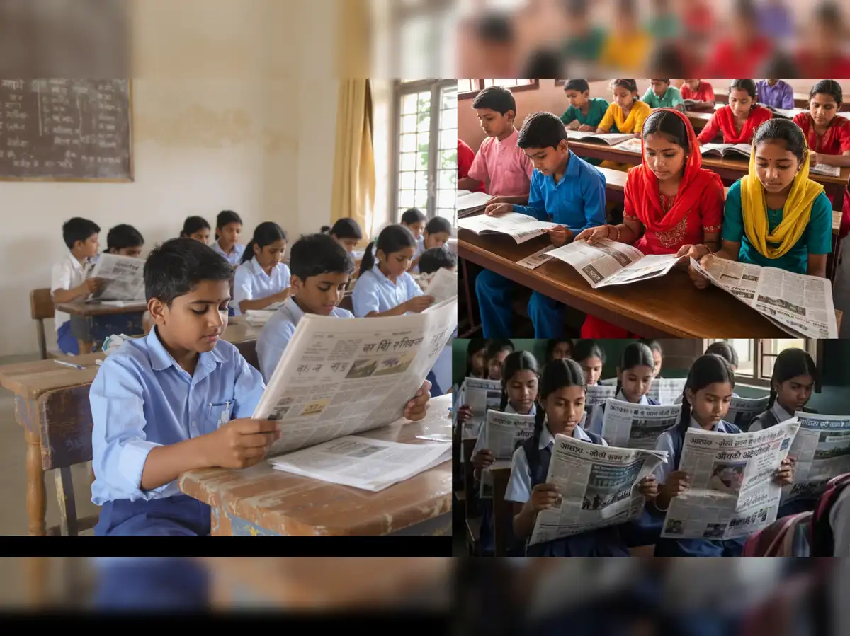 Rajasthan Mandates Newspaper Reading in Government Schools to Boost Awareness and Exam Readiness
