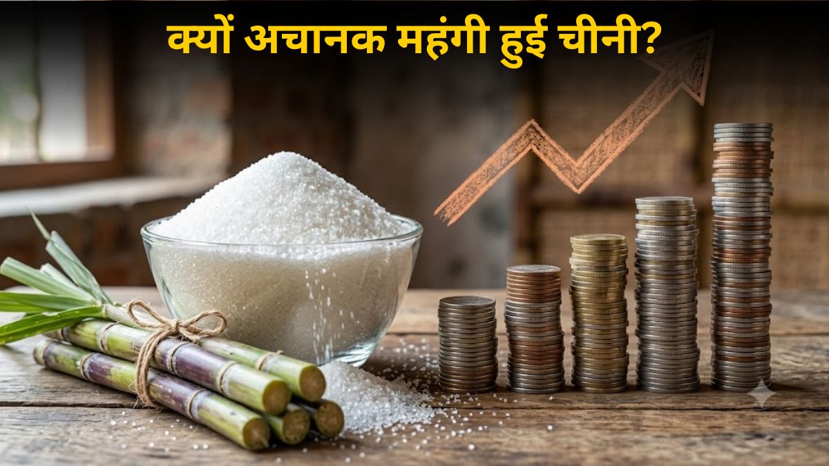Sugar Prices Hit ₹70/kg Ahead of Festive Season, Government Takes Major Steps to Control Prices